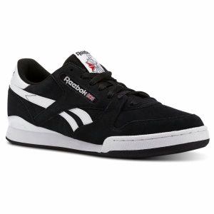 Reebok Phase 1 Pro Turnschuhe Herren - Schwarz/Weiß - DE 302-ETD